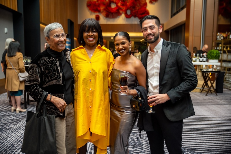 Smiling faces at the Golden Jubilee Gala